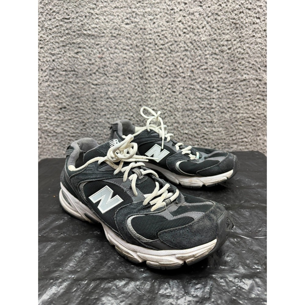 New Balance 530 Low Top Sneakers Classic Black Grey MR530CC Mens Size 10 US